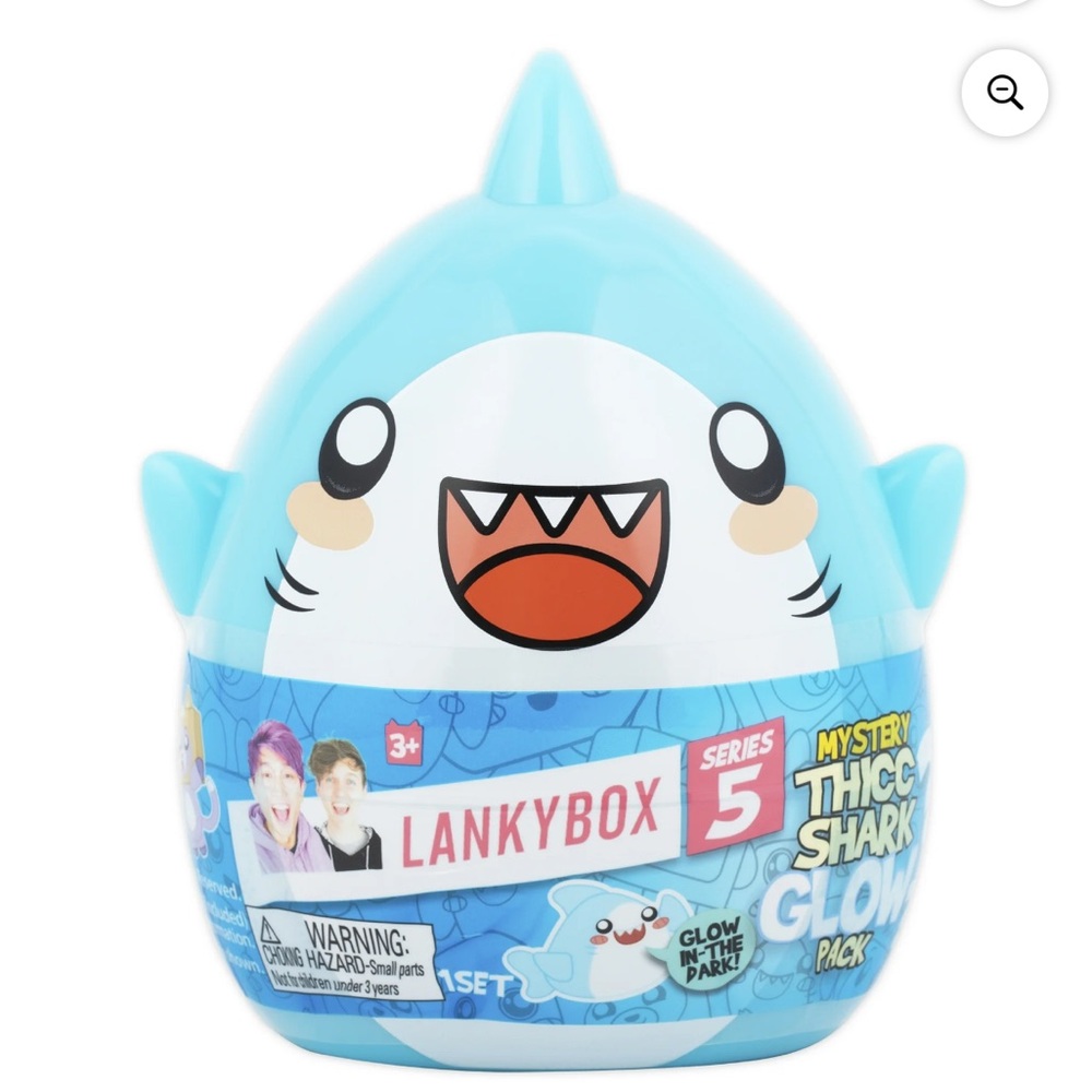 Lanky Box Mini Blue Thicc Shark  Pack
